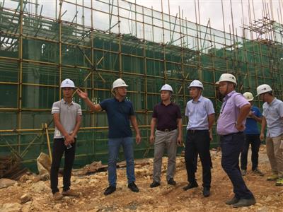 趙伯廷到崇左中泰產(chǎn)業(yè)園國際果品加工基地PPP項目調(diào)研