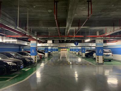 橫縣市民中心智慧停車場投入試運行