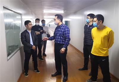 姚榮軍到中泰（崇左）國際果品加工基地調研指導