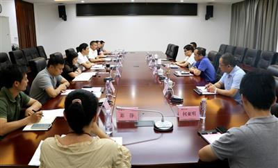 趙伯廷會見江蘇華晨路橋有限公司董事長嚴如生