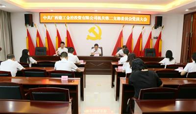 公司機關第一、第二黨支部正式成立