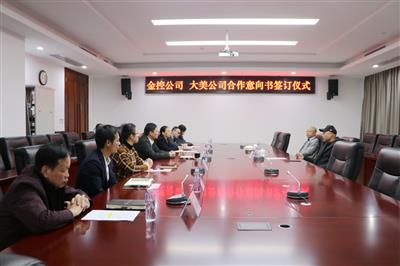 公司與大美公司簽訂田陽大理石礦項目合作意向協議