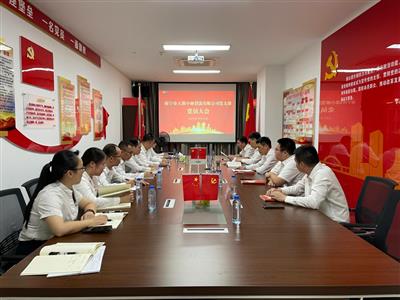 大都小貸公司黨支部召開換屆選舉黨員大會