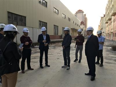 陸志斌到金品公司調(diào)研指導