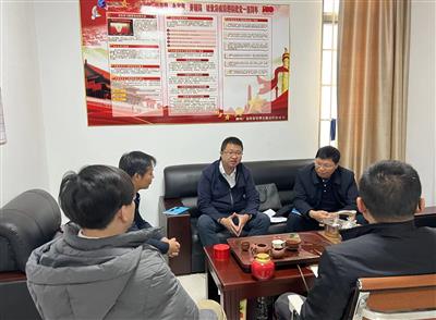 莫如冬帶隊到廣龍公司調(diào)研指導沖刺四季度工作