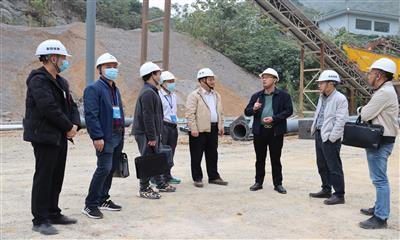集團公司到隆錦公司開展2021年下半年質量安全綜合大檢查