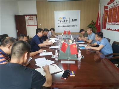 藍繼壯到金品公司調研指導