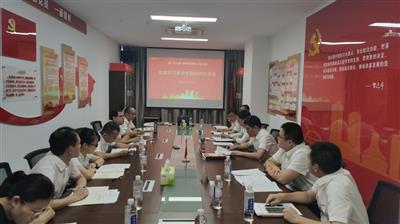 大都小貸公司召開黨史學習教育專題組織生活會