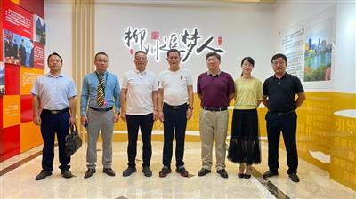 藍繼壯到廣西祥興實業集團考察洽談合作
