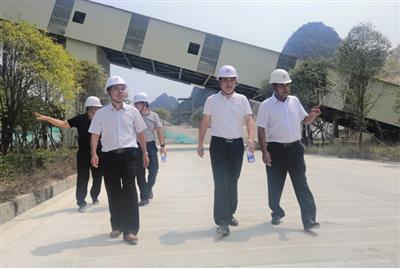 趙伯廷到柳州祥云建材公司考察交流