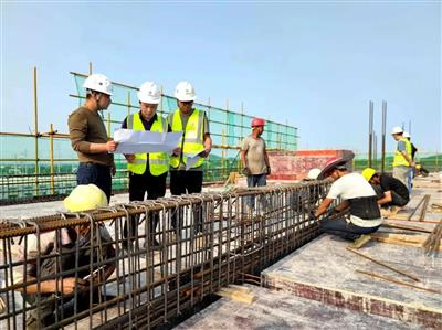 “五一”不停工丨科凈源公司粵桂園PPP項目搶抓工期促投產