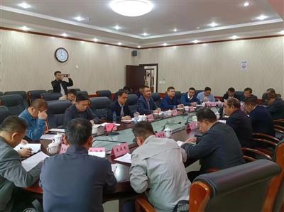 公司與田陽區政府舉行工作會談